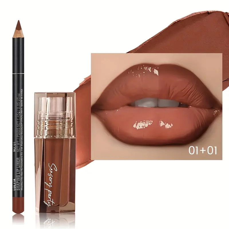 Dewy Ombre Lip Gloss & Lip Liner Set