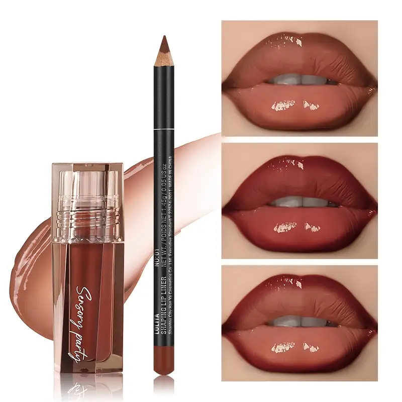 Dewy Ombre Lip Gloss & Lip Liner Set