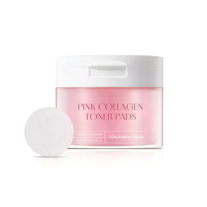 PINK COLLAGEN FACIAL CLEANSING PADS